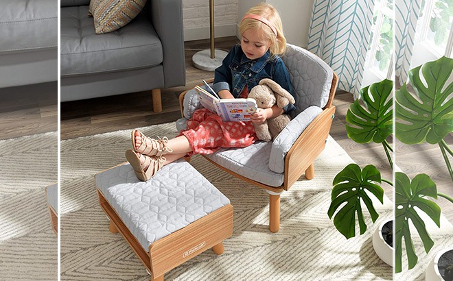 Kidkraft Kids Chair Ottoman 125 Shipped Reg 180 Free Stuff Finder