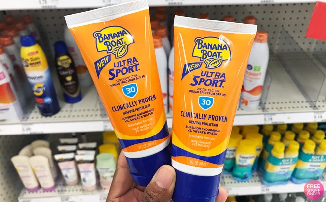 banana boat biodegradable sunscreen