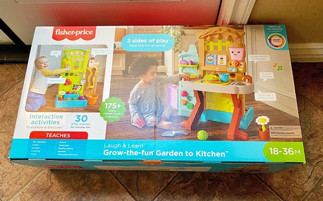 fisher price garden kitchen