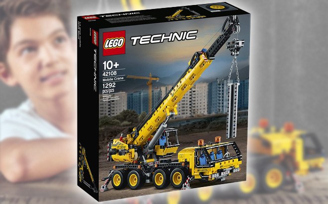 lego technic mobile crane 42108 building kit