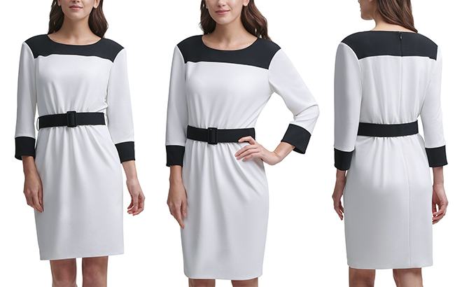 macy's calvin klein dresses clearance