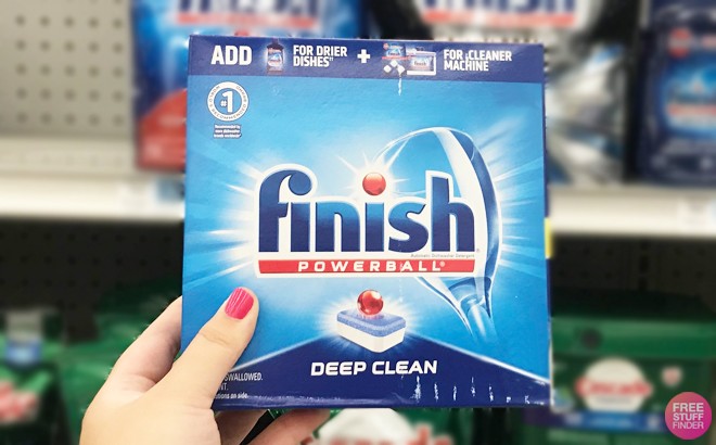 Finish Dishwasher Detergent Tablets 