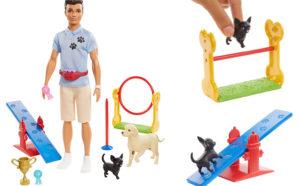 ken dog trainer playset