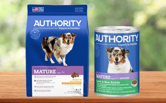 authority dog food coupon