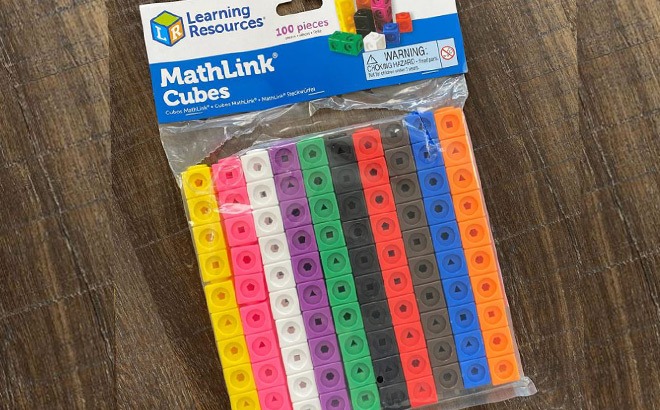 Learning Resources MathLink Cubes $10