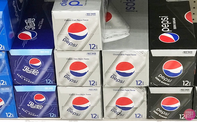 2 Diet Pepsi 12 Packs For 1 Free Stuff Finder