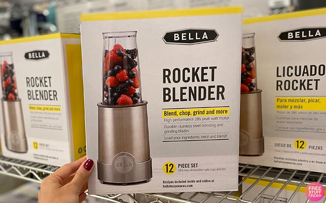 Bella 12 Piece Rocket Blender 