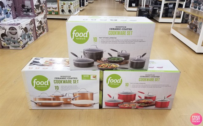 10-Piece Cookware Set $84 Shipped + $10 Kohl’s Cash!