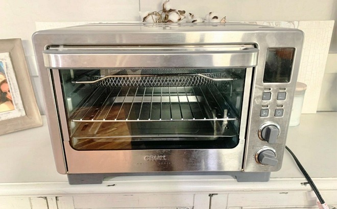 crux toaster oven air fryer