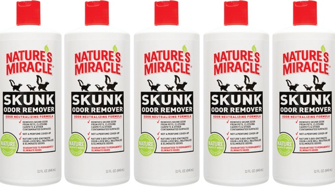 nature's miracle skunk odor remover petsmart