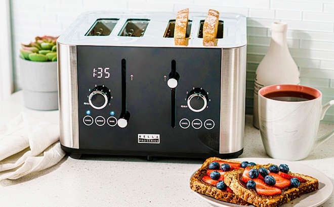 Bella 4-Slice Digital Toaster $40 Shipped (Reg $70)