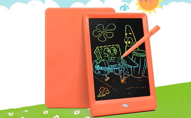 Kids 10-Inch LCD Writing Tablet $13