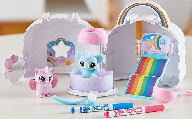 Crayola Portable Coloring Playset $7