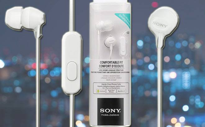 Sony In-Ear Headphones $7.49