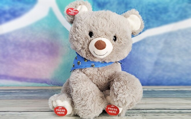 Singing Bear Plush Toy $15 (Reg $31)