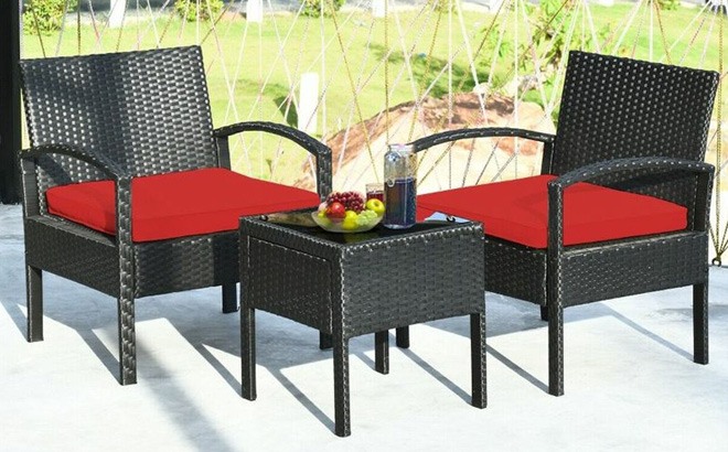 3-Piece Patio Set $144 Shipped