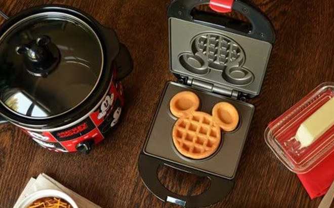 Disney Mickey Mini Waffle Maker $15