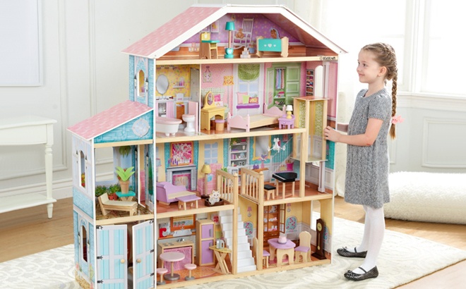 KidKraft Doll Mansion $84 Shipped (Reg $130)