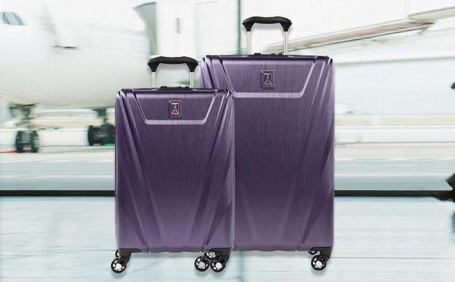 Spinner Wheels Suitcase 2-Piece Set $160