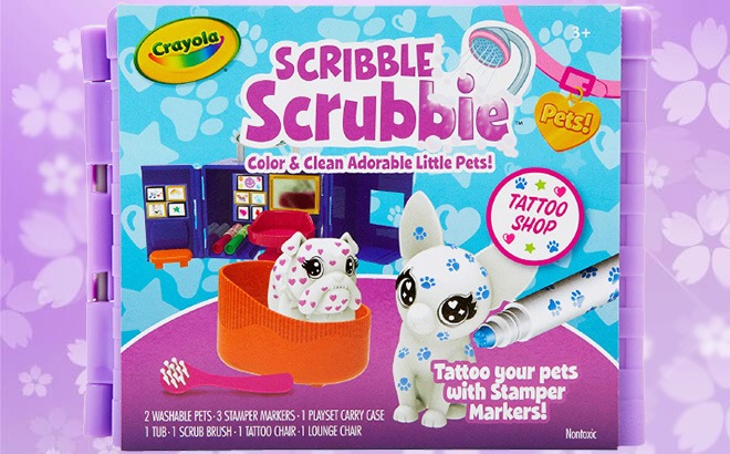 Crayola Scribble Scrubbie Pet Playset $7.49