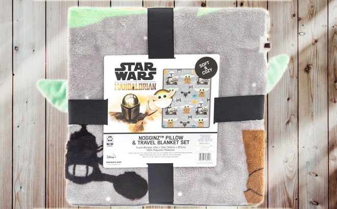 Disney Pillow & Throw Travel Sets $21!