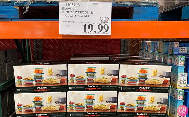 Snapware Pyrex 18-Piece Food Storage Set Only $24.99 Shipped on Costco.com