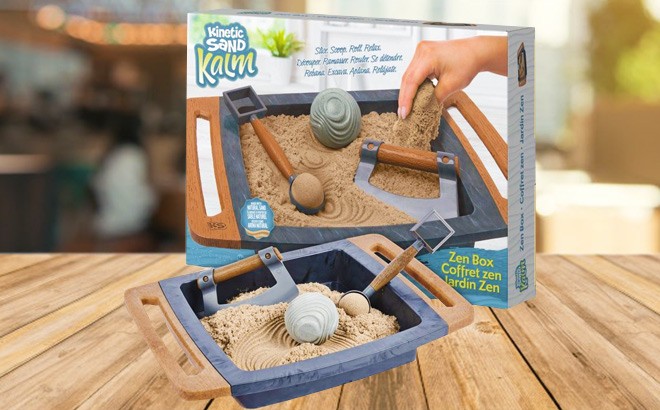 Kinetic Sand Box & Tools $11 (Reg $30)