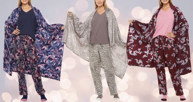 Women's 4-Piece Pajama Set $24