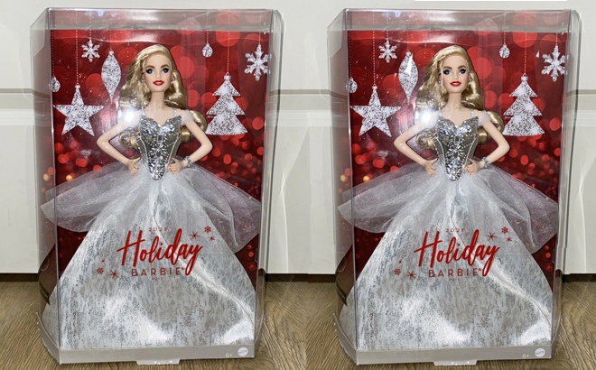 Holiday Barbie Doll $34 Shipped