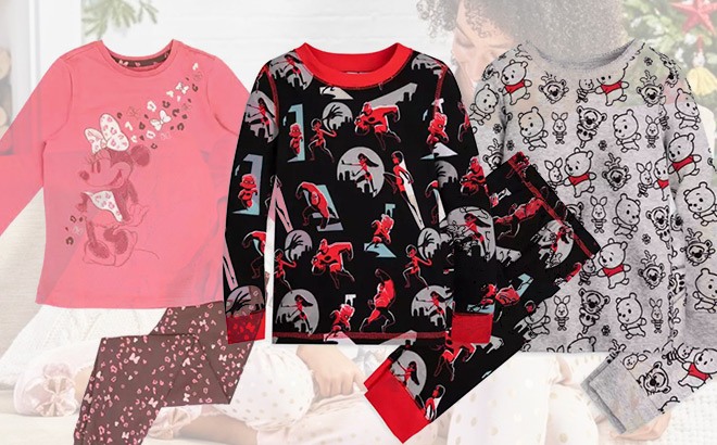 Disney Pajama Set $20