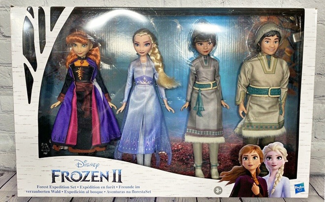 Disney Frozen 2 Forest 4-Doll Set $30