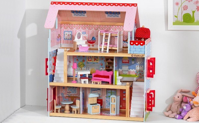 KidKraft Wooden Dollhouse $49 Shipped