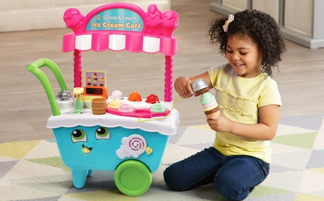 LeapFrog Ice Cream Cart Set $19.99