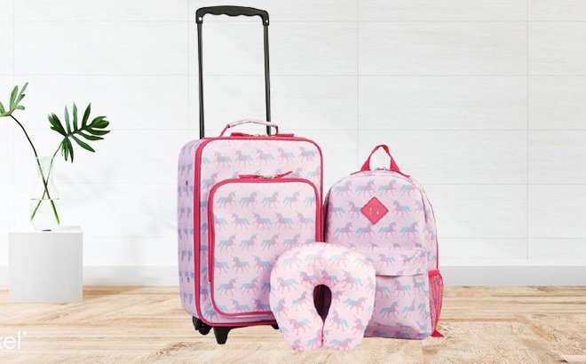 Kids 3-Piece Luggage Set $34