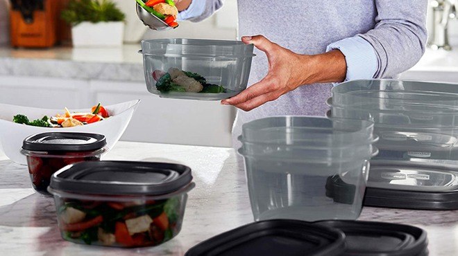 Rubbermaid Brilliance Meal Prep Containers 5-pack $21