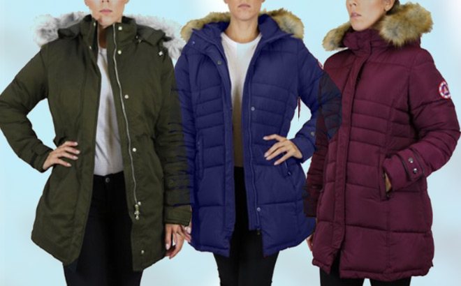 Women's Parka Jackets for $48!