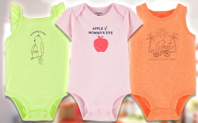 Carter’s Bodysuits $2.76!