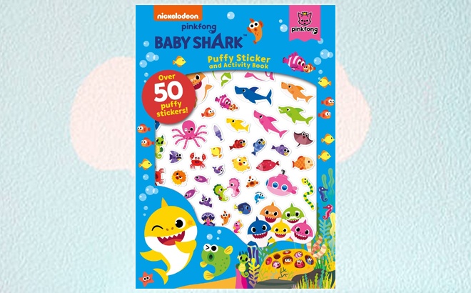 Baby Shark Sticker Book $5.90