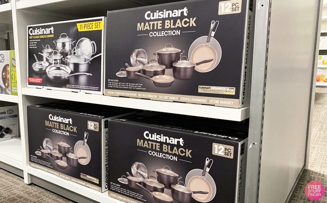 Cuisinart 12-Piece Cookware Set $110 + $25 Kohl's Cash