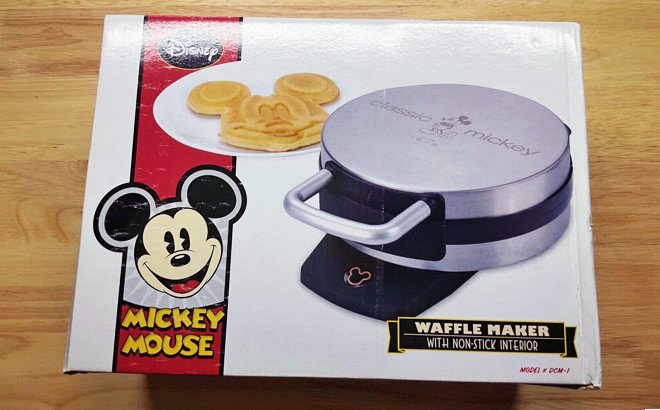 Disney Mickey Mouse Waffle Maker $29.99