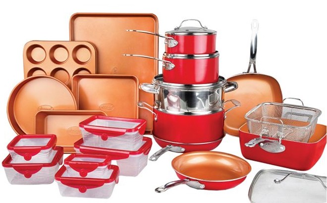 Gotham Steel 32-Piece Cookware Set $149 Shipped