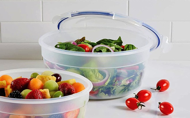 LocknLock Food Storage 6-piece Set $9.99