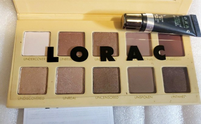 LORAC Eyeshadow Palette & Primer $17!