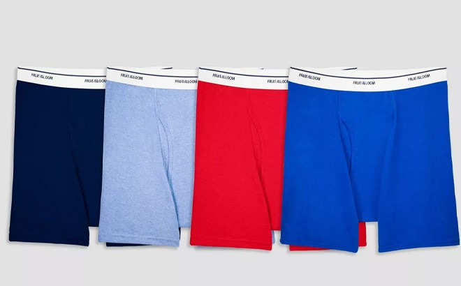 Men’s Boxer Briefs 5-Pack $10