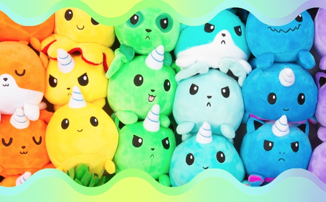 TeeTurtle Reversible Octopus Plushies $10