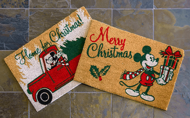 Disney Coir Doormat Set 2-Pack $29.69 Shipped