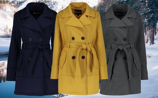 Fleece Trench Coat $19.99!