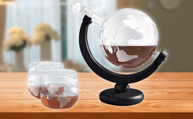 Whiskey Decanter Set $31 Shipped (Reg $80)