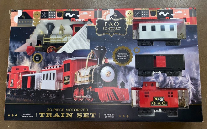 FAO Schwarz Train Set $34.99 Shipped