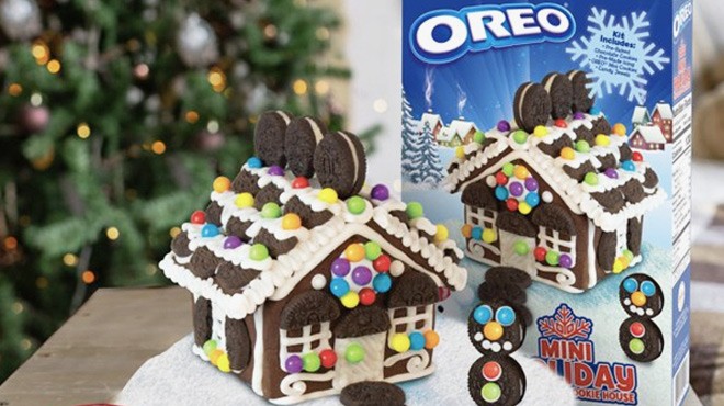 Gingerbread House Kits (Super Mario, Oreo, Disney) at Walmart!